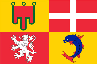 Bandera Auvernia-Ródano-Alpes