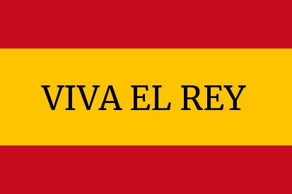 Bandera España Viva el Rey 2