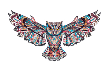 Bandera Buho Custom