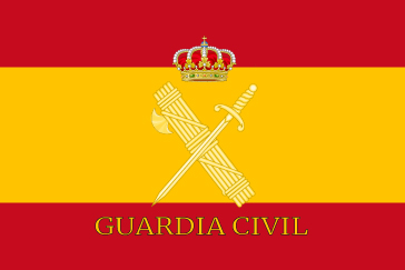 Bandera España Guardia Civil