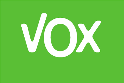 Bandera VOX verde