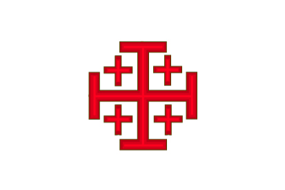 Bandera Orden del Santo Sepulcro de Jerusalén