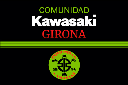 Bandera Comunidad Kawasaki Girona