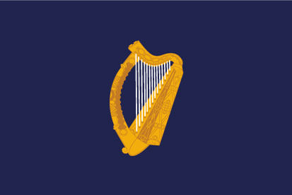 Bandera Estandarte presidencial de Irlanda