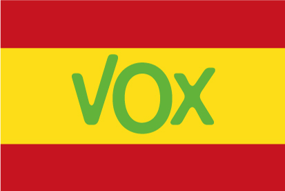 Bandera España VOX
