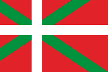 Bandera Ikurriña-Caspe