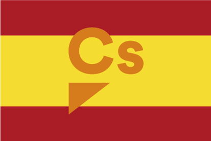 Bandera España Ciudadanos