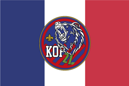 Bandera Francia KOP 21