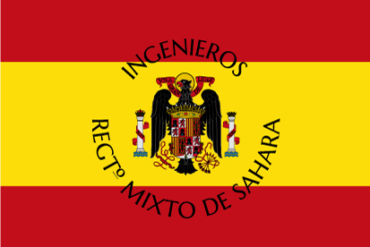 Bandera Ingenieros Regimiento mixto de Sahara