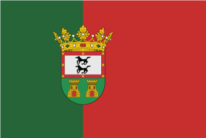 Bandera Guadamur con escudo