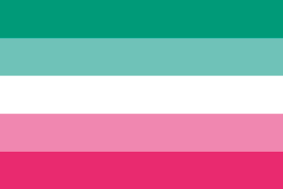 Bandera Abrosexualidad