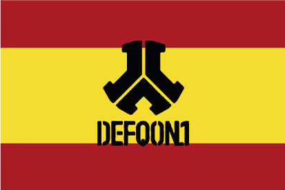 Bandera España Defqon 1