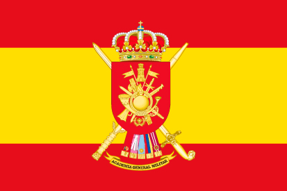 Bandera España Academia General Militar