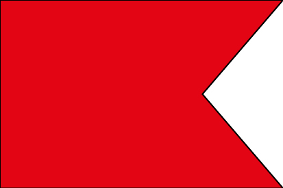 Bandera Abecedario Náutico CIS - B Bravo