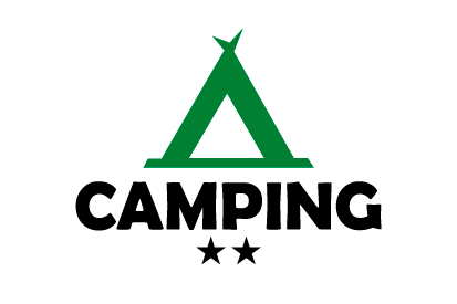 Bandera Camping 2 estrellas