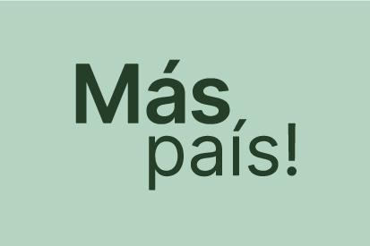 Bandera Más País verde