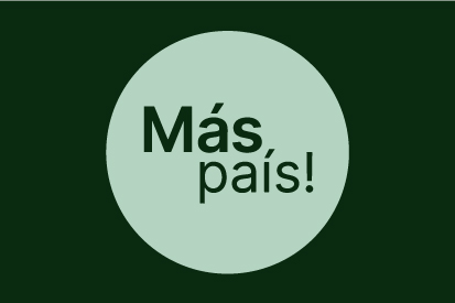 Bandera Más País círculo