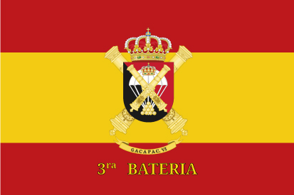 Bandera España GACAPAC VI 3ra Batería