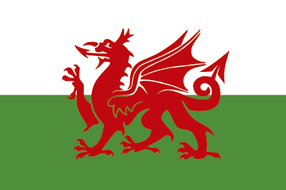 Bandera Wales Golf Madrid Personalizada