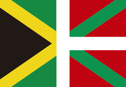 Bandera Bandera de Jamaica y País Vasco