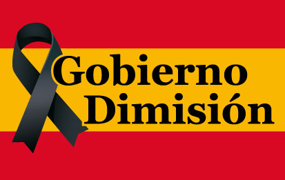 Bandera España Dimisión