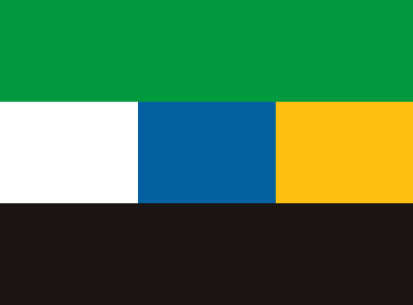 Bandera Extremadura y Canarias