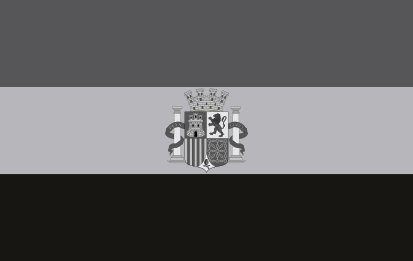 Bandera Segunda República Española Blanco y Negro