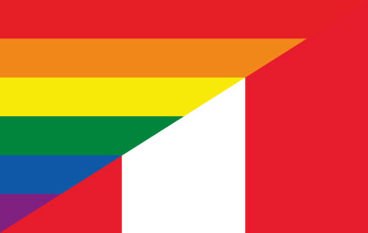 Bandera LGTBI Peruana