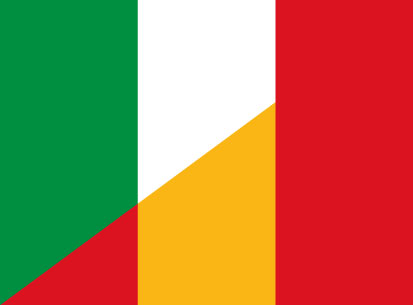 Bandera Italia España