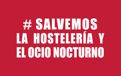 Bandera Salvemos la hostelería
