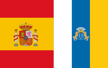 Bandera España C/E y Canarias C/E