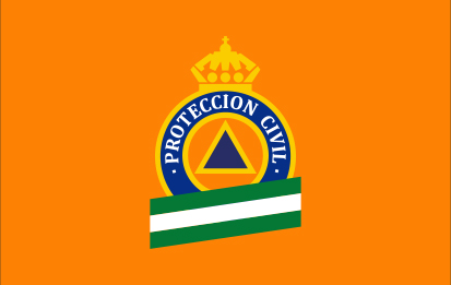 Bandera Protección Civil Andalucía