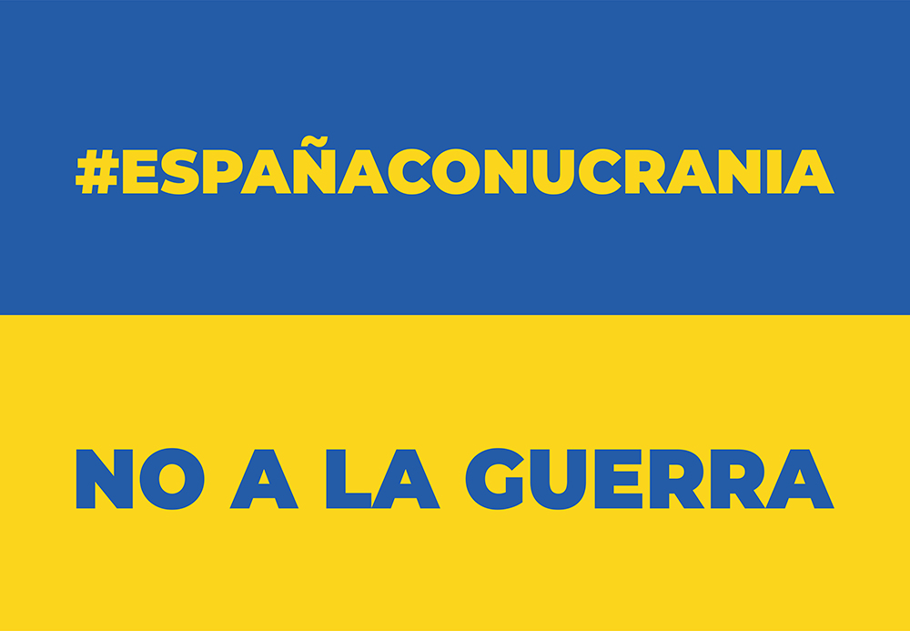 Bandera No a la guerra 