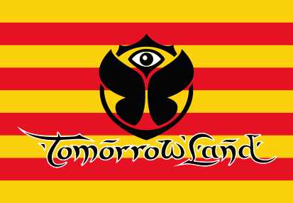 Bandera Tomorrowland Cataluna 