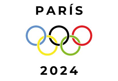 Bandera Anillos Olímpicos París 2024