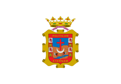 Bandera Escudo Huesa