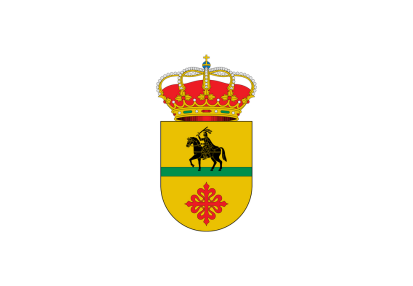 Bandera Escudo Santiago de Calatrava