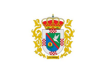 Bandera Escudo Colomera