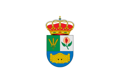 Bandera Escudo Fuente Vaqueros
