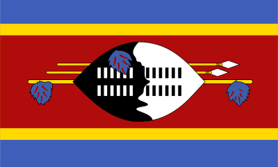 Bandera Esuatini (Suazilandia)