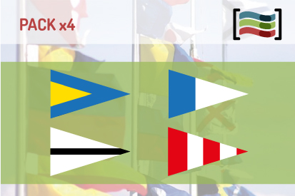 Bandera Pack Banderas Naúticas Repetidores y Galladerte de