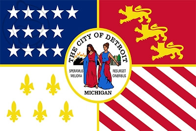 Bandera Detroit