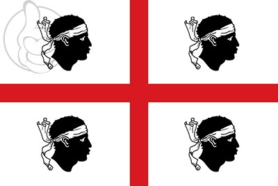 Bandera Cerdeña 