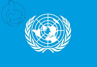 Bandera ONU (Naciones Unidas)