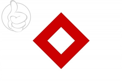 Bandera Cristal Rojo