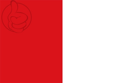 Bandera Sant Julià del Llor y Bonmatí