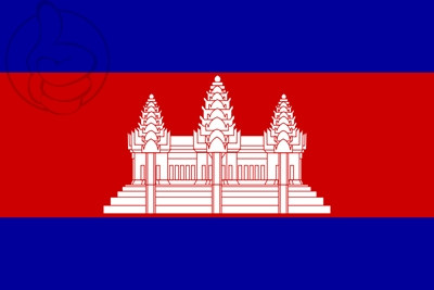 Bandera Camboya