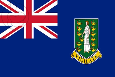 Bandera Islas Vírgenes Británicas