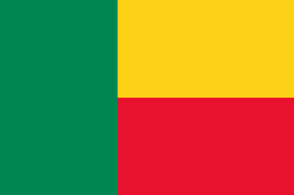 Bandera Benín
