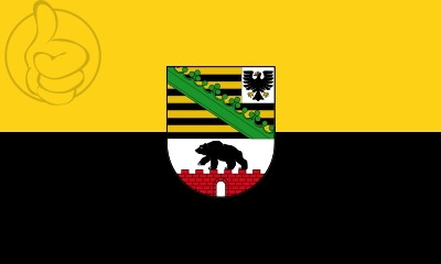 Bandera Sachsen-Anhalt
